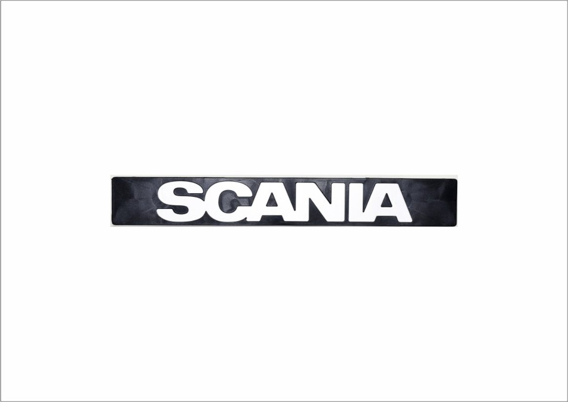 VL3050 - EMBLEMA FRONTAL SCANIA 112 113 PALAVRA SCANIA LINHA T