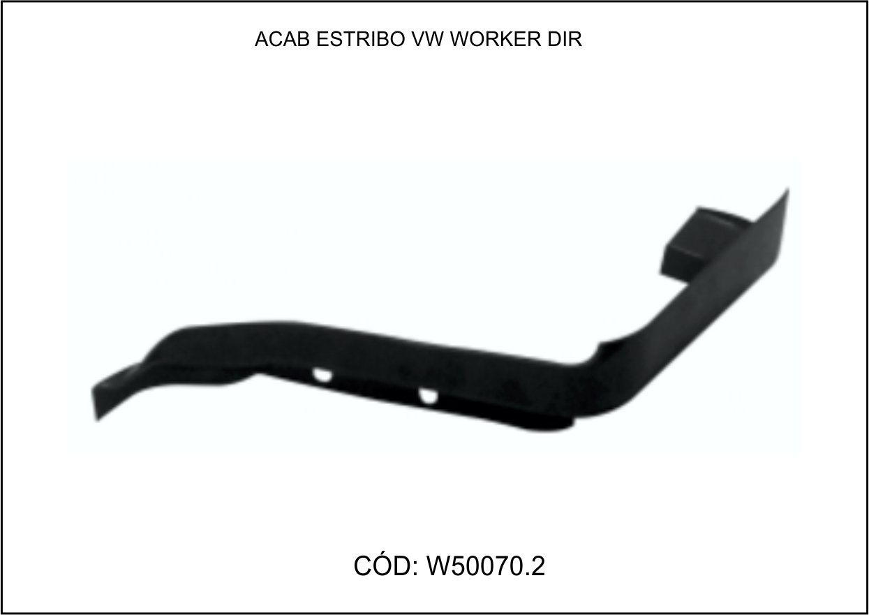 W50070.2 - ACAB DEGRAUS VW WORKER LD