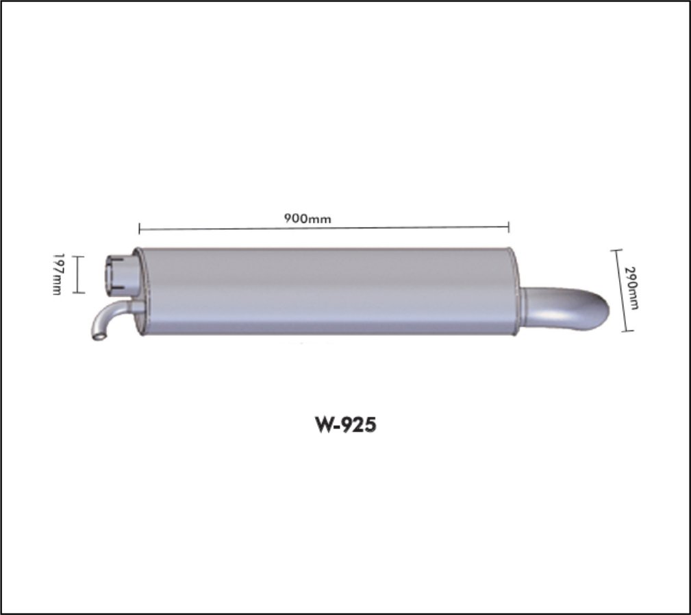 SI030 - SILENCIOSO VW CONSTELLATION 24250